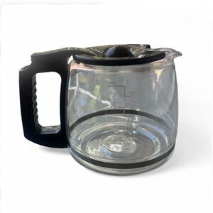 KitchenAid 12 Cup Coffee Maker Glass Carafe Replacement Black Lid Genuine